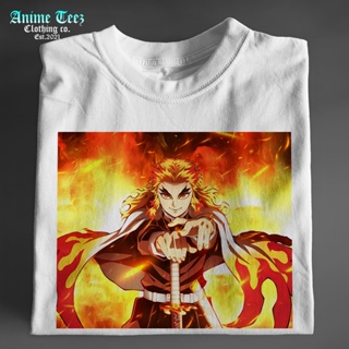 ✇ↂAnime Shirt DEMON SLAYER "RENGOKU" T-SHIRT DESIGNS SPANDEX FOR MEN AND WOMEN A_03