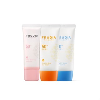 FRUDIA Sun Care (Sun Primer/Tone Up Base Sun Cream/Ultra UV Shield Sun Essence)