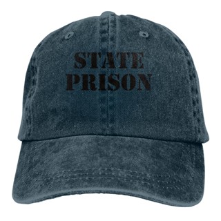 ใหม่ พร้อมส่ง หมวกเบสบอล ผ้าฝ้ายแท้ ลาย State Prison Chic ของขวัญวันพ่อ