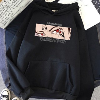 Hot Japanese Anime Jujutsu Kaisen Hoodies Men Kawaii Winter Warm Cartoon Graphic Streetwear Unisex Tops Sweatshirts_03