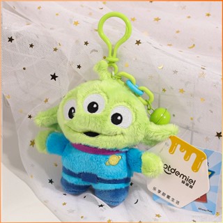 ดิสนีย์ Toy S TORY สามตาหุ่นยนต์คนต่างด้าวตุ๊กตาการ์ตูนพวงกุญแจกระเป๋าเป้สะพายหลังจี้ Kawai เด็กชายและเด็กหญิงของขวัญ-FE