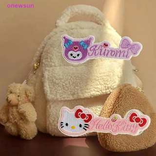 Onew แผ่นแพทช์ปักลายการ์ตูน My Melody Cinnamoroll 1 ชิ้น