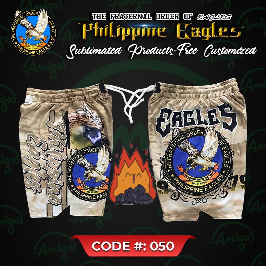 รหัสเสื้อเจอร์ซีย์สั้นของฟิลิปปินส์ Eagles#050