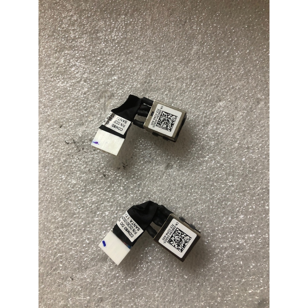 DC Power Jack พร้อมสายสําหรับ Dell Latitude E5580 Precision M3520 แล็ปท็อป DC-IN ชาร์จ Flex Cable