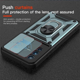 เคสโทรศัพท์สําหรับvivo V50 V40 V30 V29 V27 Pro V40Lite V30e V29E V27E Y100 Y200 Y19s Y29 Y39 5G 2023 เกราะแข็งกันกระแทกแม่เหล็กปลอกแหวนขาตั้งฝาครอบป้องกันกล้อง