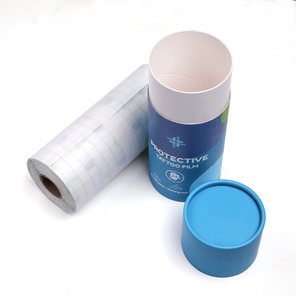 สติกเกอร์ฟิล์มใส Pu ระบายอากาศ กันรอยแผลเป็น 10 ม. * 15 ซม. สําหรับซ่อมแซมรอยสัก - รูปที่ 4