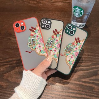 เคสโทรศัพท์มือถือแบบแข็ง ขอบนิ่ม สีตัดกัน สําหรับ Iphone 13 12 11 14 11 XR 7 8