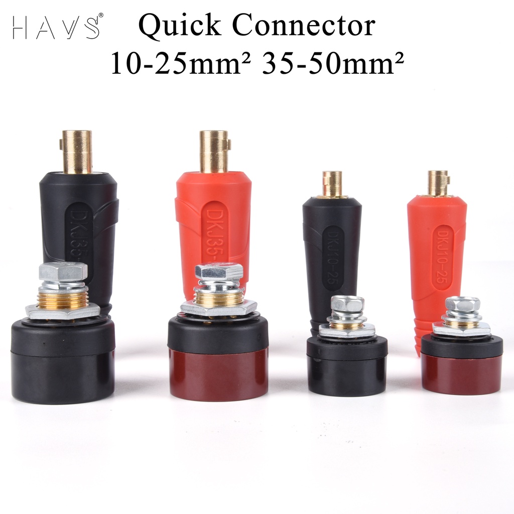 Quick Fitting ชายหญิงสาย Fast Connector ซ็อกเก็ตปลั๊ก Adaptor DKJ 10-25 35-50 สไตล์ยุโรป Weld สําหรับ Dinse