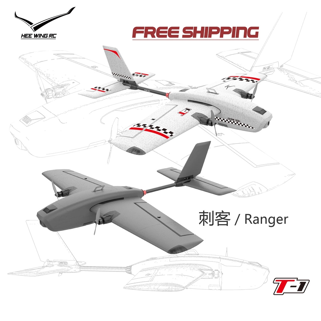HEEWING / HEE WING Ranger T1-PNP VTOL Conversion แพ็ค FPV เครื่องบิน 730MM Wingspan EPP เครื่องบิน F