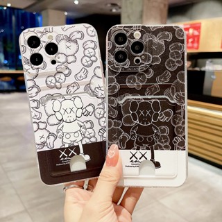 for Realme V20 5 5s 5i 10 9 8 7 6 Pro 9i 8i C35 C31 C25 C25S C12 C25Y C21Y C21 C20 C20A C11 C17 C15 C30 C30S C33 Narzo 50A 50i Cartoon Sesame Street KAWS Phone Case Card Holder Soft silicone Cover