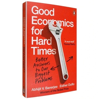 Good Economics for Hard Times✍English book✍หนังสือภาษาอังกฤษ ✌การอ่านภาษาอังกฤษ✌นวนิยายภาษาอังกฤษ✌เรียนภาษาอังกฤษ✍English novel