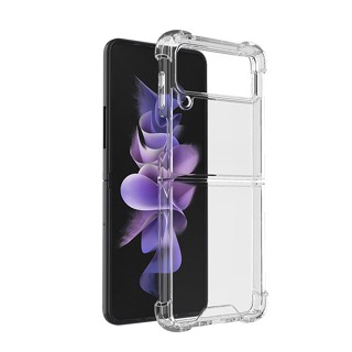 เคสใส สําหรับ Samsung Galaxy Z Flip 4 Simple Transparent Z Flip 3 เคสป้องกัน