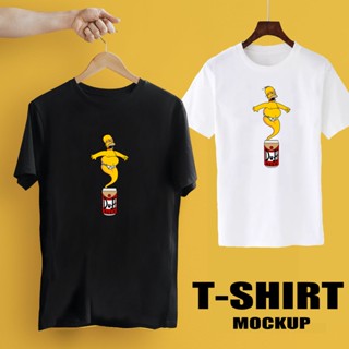 HOMER SIMPSON T SHIRT  pattern Cartoon Unisex T-shirt #FreeShippingShopee #COD_02