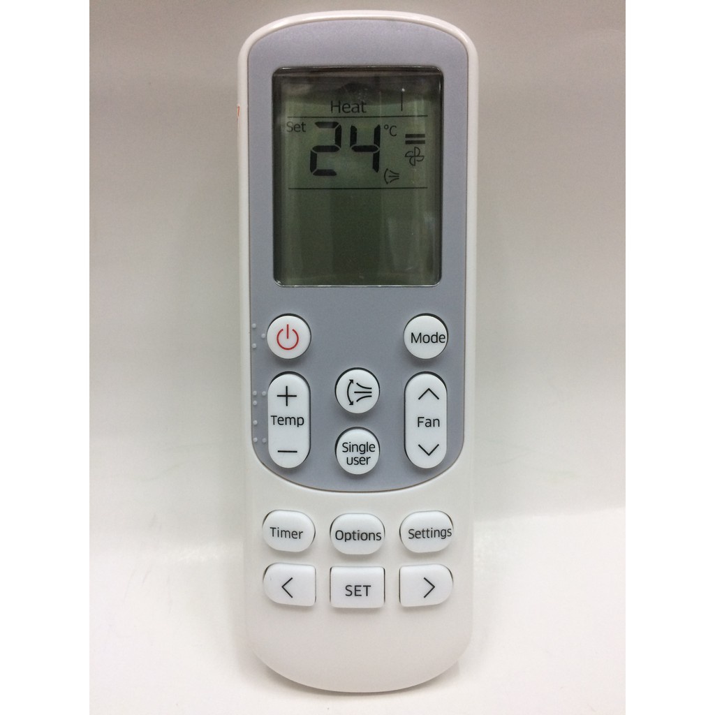Universal AC Remote Control Model 2303 Replacement Aircon Remote Controller With Single User Function, Ready To Use No Code Setting | Only Remote Included