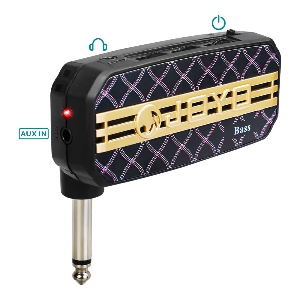 JOYO JA-03 Bass AmPlug แอมป์ปลั๊ก แอมป์เสียบหูฟัง สำหรับกีตาร์เบส รุ่น JA-03B ( Bass Guitar Headphone Amp ) + แถมฟรีถ่าน ราคา ถูกที่สุด ดีลบีเคเค แกลเลอรีภาพที่ 2