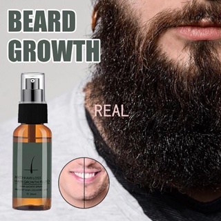 CYREAL Beard Grower Beard Oil Beard Growth Essence บำรุง Enhancer Beard Oil S-Pray 30Ml Fast ที่มีประสิทธิภาพ Beard Growth