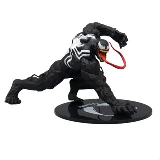 ตุ๊กตาฟิกเกอร์ Marvel The Avengers Venom Spider Man Venom พร้อมฐาน ของเล่นสําหรับเด็กผู้ชาย