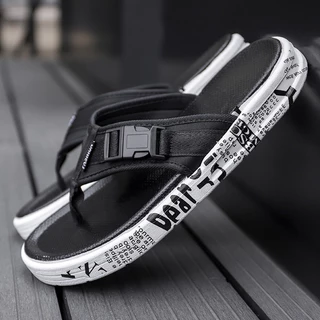 พร้อมส่ง รองเท้าแตะผู้ชายหูคีบ พื้นหนากันลื่น ใส่สบาย น้ำหนักเบา งานทน ไม่พังง่าย