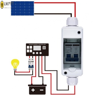 กล่องสวิตช์เบรกเกอร์วงจรเบรกเกอร์ พลังงานแสงอาทิตย์ PV AC ทนทาน และเคสแยก