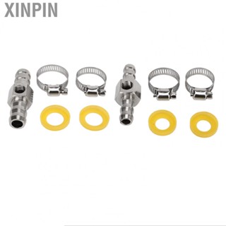 Xinpin Fuel Pressure Adapter  Perfect Match NPT Thread High Performance T Fitting Adapter Rubber  for Fuel Pressure Gauge