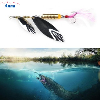 【Anna】Lure Bait Fish Hook Fishing Accessories For Trout Iron Rotating Sequins