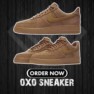 ใหม่ Air+Force 1 Low Wheat/Flax Af1 (ของแท้ 100%) Cj9179-200 รองเท้าผ้าใบลําลอง สําหรับผู้ชาย ผู้หญิง 7KXH