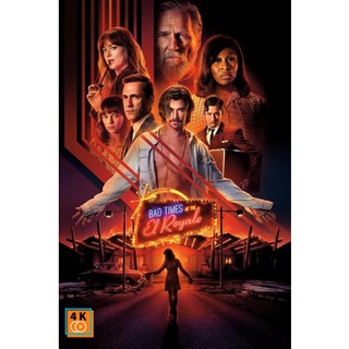 หนัง DVD ออก ใหม่ Bad Times At The El Royale (2018) ห้วงวิกฤตที่ เอล โรแยล (เสียง ไทย/อังกฤษ ซับ อังกฤษ) DVD ดีวีดี หนัง