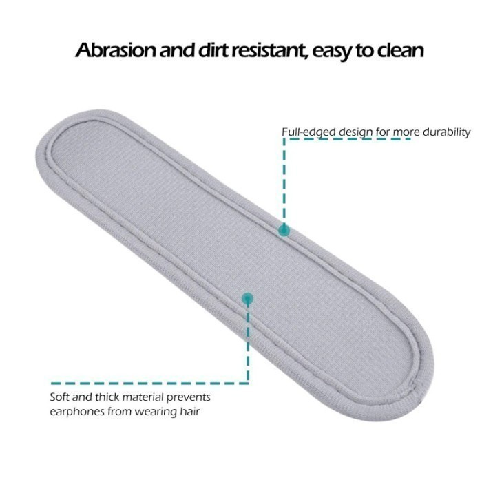 ที่คาดผม ฝาครอบป้องกัน หูฟัง ชุดโทรศัพท์แบบสวมศีรษะ ขนาดเล็ก