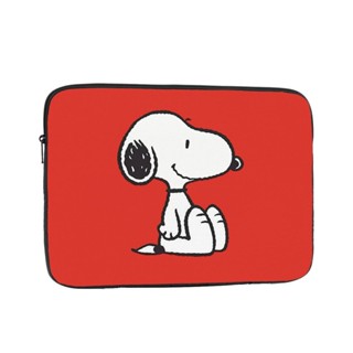 กระเป๋าใส่แล็ปท็อป กันน้ํา ทนทาน ลาย Snoopy 10-17 นิ้ว เหมาะกับของขวัญ สําหรับผู้ชาย และผู้หญิง