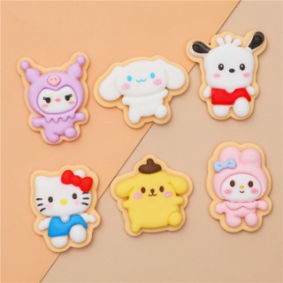 SANRIO สติกเกอร์เรซิ่น ลายการ์ตูนซานริโอ้น่ารัก แฮนด์เมด DIY สําหรับติดตกแต่งเคสดินสอ โทรศัพท์มือถือ