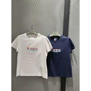 Kappa เสื้อยืดลําลอง แขนสั้น คอกลม สไตล์สปอร์ต สําหรับสตรี K0C42TD09