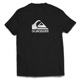 GSI  [S-5XL]เสื้อยืดแขนสั้น Quiksilver 180gsm พรีเมี่ยม แนวสตรีท ไซซ์ใหญ่ สําหรับผู้ชาย และผู้หญิง