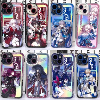 Honkai:Star Rail Mobile phone case Kafka Bronya new Jing Yuan anime March 7th animation Gepard ACGN Seele Transparent shell Blade student Clara protective case Asta Bailu