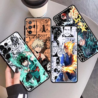 เคสโทรศัพท์ซิลิโคน TPU กันกระแทก ลาย My Hero Academia สําหรับ Samsung S10 S10E S10 PLUS S20 S11E S20 FE S20 S11 S21 FE ULTRA PLUS 4G