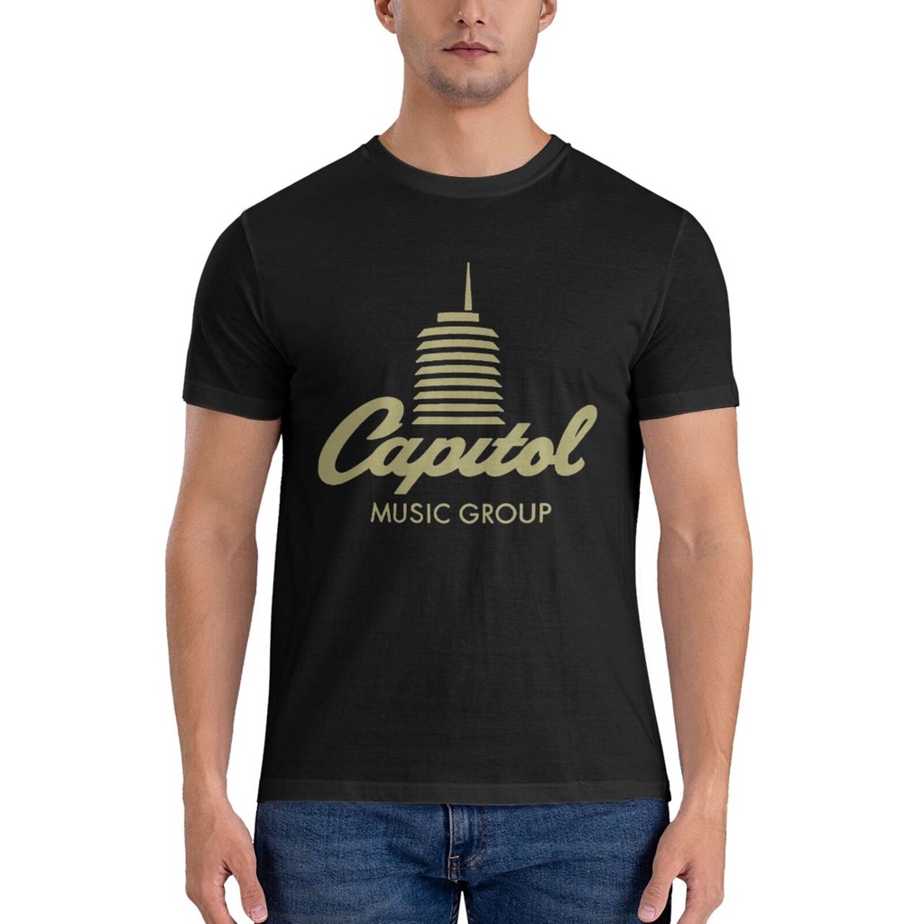 Capitol Records-Capital Tower Tshirt Loose Style
