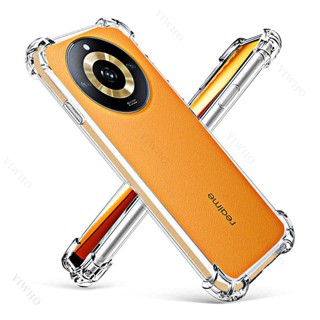 เคสซิลิโคนใส กันกระแทก สําหรับ Oppo Realme 11 Pro Plus Realme11 Realmi 11 Pro +
