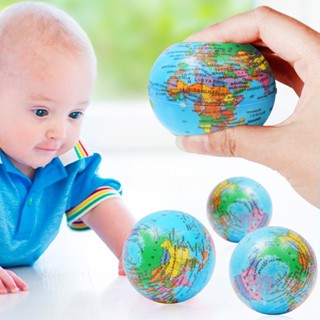 ของเล่นลูกบอลโฟม แผนที่โลก เพื่อการศึกษา สําหรับเด็ก