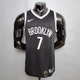 เสื้อกีฬาแขนสั้น ลายทีม NBA Brooklyn สไตล์คลาสสิก #7 Durant - รุ่นที่ 75 129007