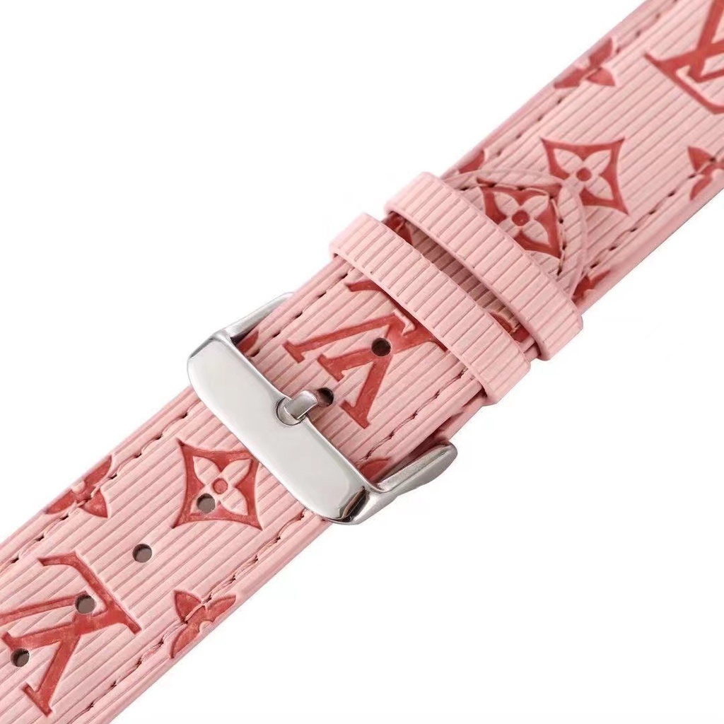 สายนาฬิกาข้อมือหนัง 49 มม. ลายทาง แนวตั้ง หรูหรา แบบเปลี่ยน สําหรับ Smart Watches Series 8 Ultra 7 6 SE 5 4 3 2 1 ขนาด 41 มม. 45 มม. 44 มม. 42 มม. 40 มม. 38 มม.