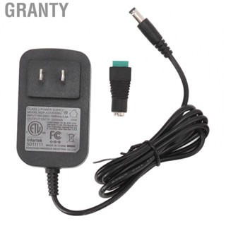 Granty AC To DC Adapter  US Plug 100-240V AC Adapter Transformer over Current Protection Low Temperature  for  for CCTV  for Monitors