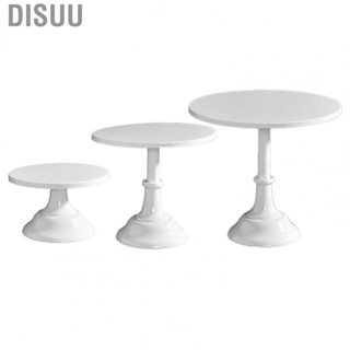 Disuu Cake Rack  Durable Metal Cake Stand European Style Round Metal  for Weddings