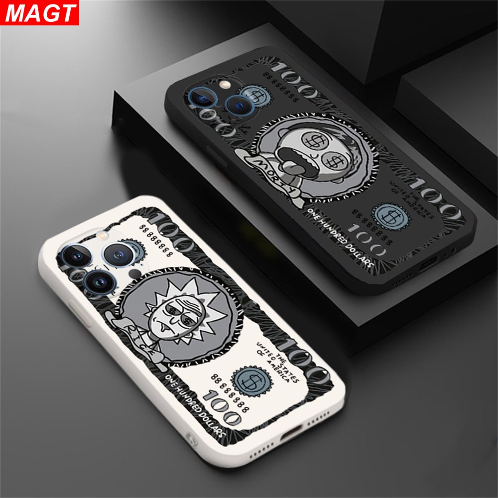เคสโทรศัพท์มือถือ ลายการ์ตูนแอนิเมชั่น MAGT สําหรับ iphone 13 Pro MAX 13Pro 13ProMax 12 12ProMax 11 11Pro 11ProMax X XS MAX XR SE 2020 ip6 7 8