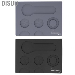 Disuu Coffee Tamper Mat Station  Polished Back Coffee Tampers Mat  for Offices