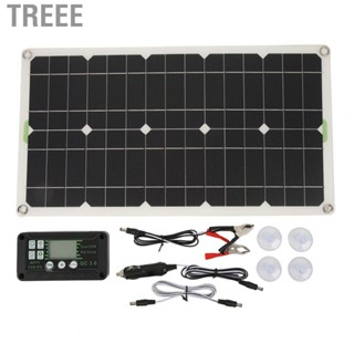 Treee RV Solar Panel  250W High Performance Mono 12V 24V for Car