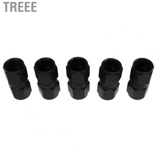 Treee Straight Swivel Coupler Fitting  Heavy Duty Fuel Fitting Adapter  Rust 5PCS 10AN  for Fuel Line