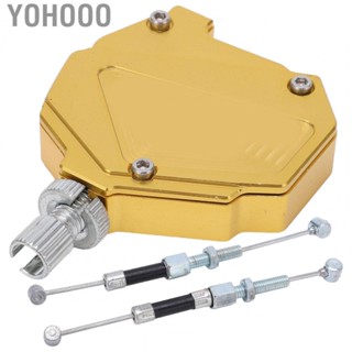 Yohooo Stunt Clutch Cable  Aluminium Alloy Colorfast Gold Clutch Cable Easy Pull System  for Motorcycle Accessories