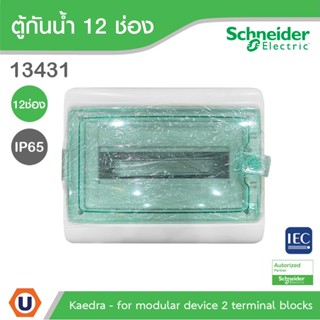 Schneider ตู้กันน้ำรุ่น KAEDRA ขนาด12 ช่อง IP65 เหมาะสำหรับใช้เป็นตู้ใส่เบรกเกอร์ EV Charger สั่งซื้อได้ที่ร้าน Ucanbuys