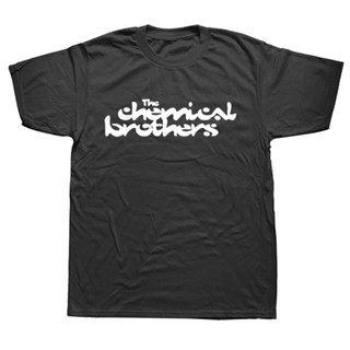 เวรเอ้ย  เสื้อยืดคอกลม แขนสั้น ผ้าฝ้าย พิมพ์ลายกราฟฟิค The Chemical Brothers Birthday สไตล์ฮาราจูกุ แฟชั่นสําหรับผู้ชาย