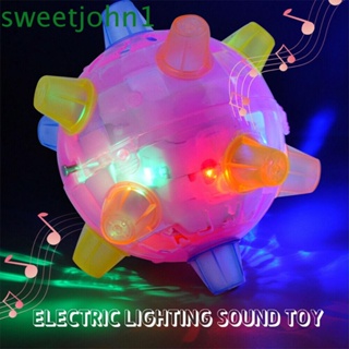 Sweetjohn Bouncing Ball ไฟ LED สําหรับทําความสะอาดฟัน