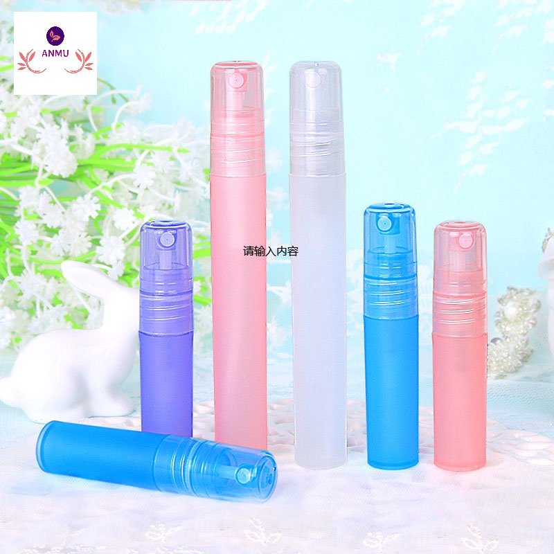 ขวดสเปรย์น้ําหอมเปล่า พลาสติก PP ขนาดพกพา 3 มล. 5 มล. 10 มล. สําหรับใส่เครื่องสําอาง